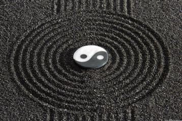 zen, yin-yang, spiritualität